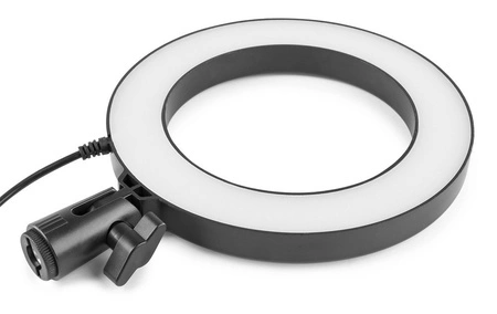 Lampa pierścieniowa LED RL20 USB+ stojak