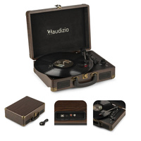 Gramofon w walizce RP114W Audizio brązowy