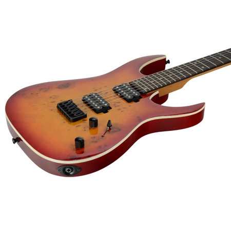 Gitara elektryczna - kompletny zestaw -Golden Guitar PSG-3 wiśnia