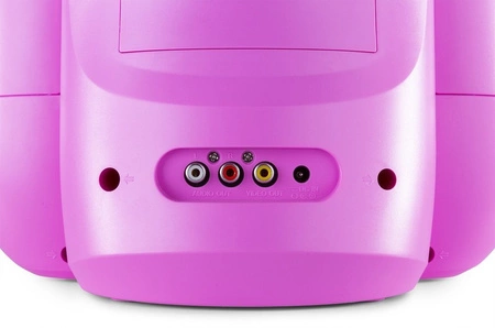 Karaoke system z CD i 2 mikrofonami SBS30P różowy