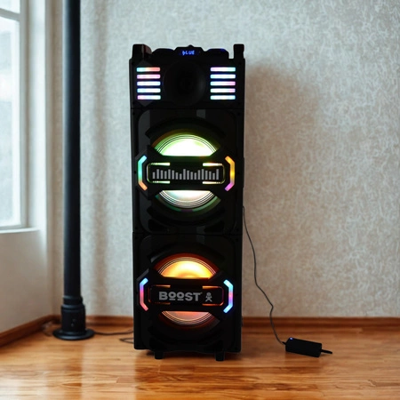 BOOST-STUPDJ10 kolumna aktywna 10" z mikrofonem i pilotem