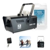 Zestaw: Wytwornica śniegu 1500W Snow1500 DMX pilot Firefog + płyn 5L
