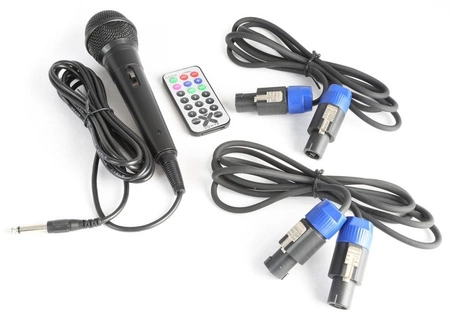 Zestaw nagłośnieniowy 2.1 2x kolumna 8'' subwofer 12'' statywy Vonyx