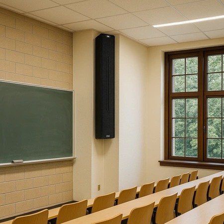 Głośnik kolumnowy 100V Power Dynamics czarny