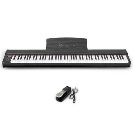 Pianino cyfrowe dynamiczne TIENTO czarne Mielczewski