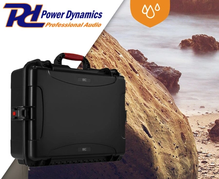 Uniwersalna walizka transportowa Power Dynamics GIGCase78R Heavy Duty - Seria R - IP67 - czarna