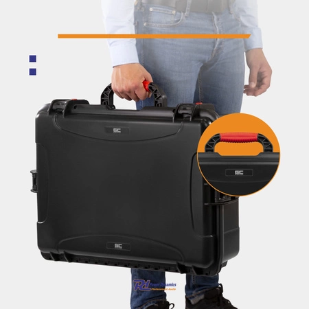 Uniwersalna walizka transportowa Power Dynamics GIGCase78R Heavy Duty - Seria R - IP67 - czarna