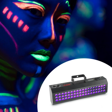 Belka reflektor UV LED BAR 54x 3W Firefog