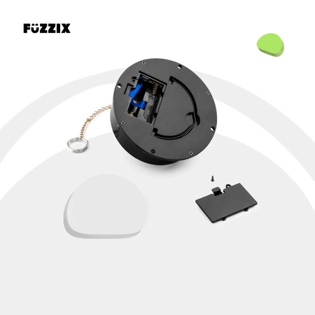 Zestaw: Kula lustrzana 30cm+ napęd bateryjny LED Fuzzix