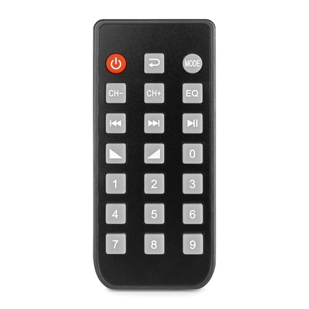 Zestaw głośników naściennych 8 x BHW60BK 6" 120W z wzmacniaczem 4 strefowym