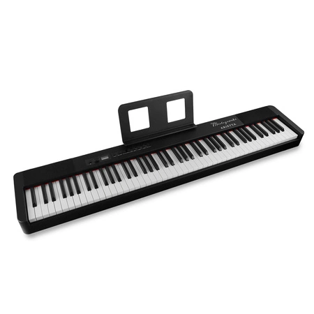 Zestaw: Pianino cyfrowe 88 ważonych młoteczkowych klawiszy Mielczewski+ siedzisko/ławka regulowana