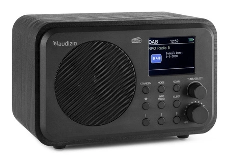 Radio Milan DAB radio z akumulatorem czarne