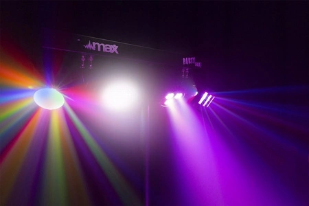 Zestaw oświetleniowy 4w1 MAX PARTYBAR09 + torba