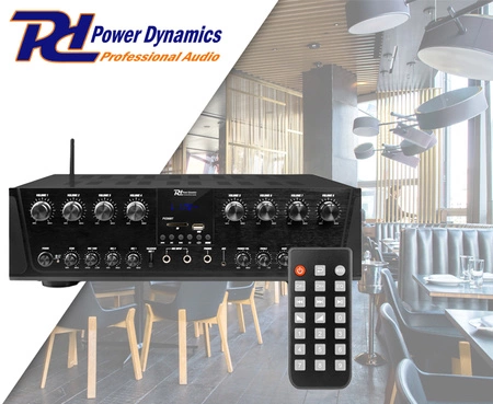 Wzmacniacz audio 8 strefowy 800W PV280BT Power Dynamics