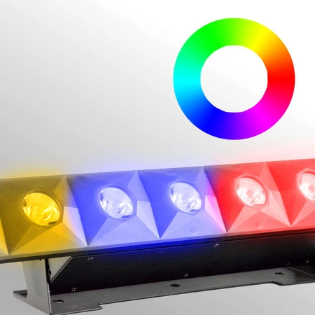 Belka oświetleniowa BW14S 14x3W LED BAR RGB DMX Firefog