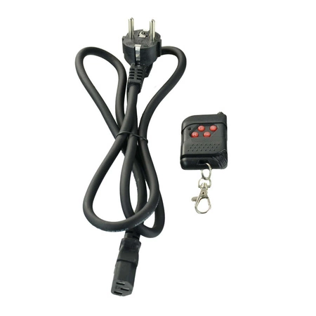 Wytwornica dymu pionowego z LED RGB 1200W Goliath1200LED DMX pilot /Firefog