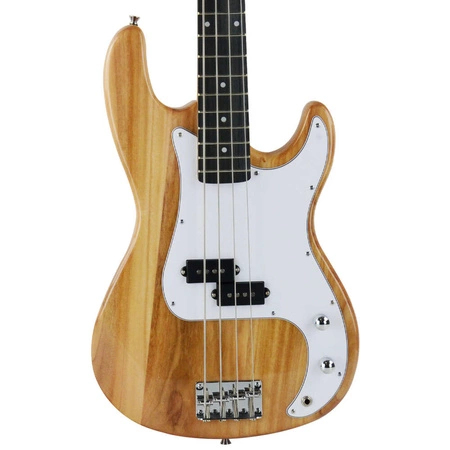 Gitara basowa - kompletny zestaw - Golden Guitar PBGB-40 kolor Natural