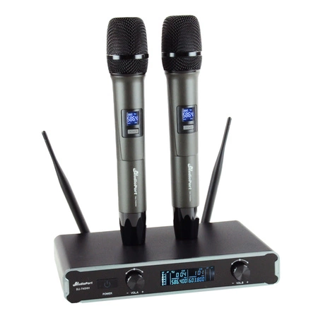 Zestaw mikrofonów bezprzewodowych doręcznych UHF Audioport SU-740HH
