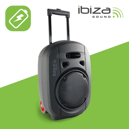 Kolumna mobilna Ibiza PORT8UHF-MKII-TWS