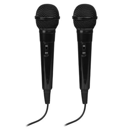 Głośnik bluetooth karaoke z półkulą LED 15W BT 2 mikrofony Fenton