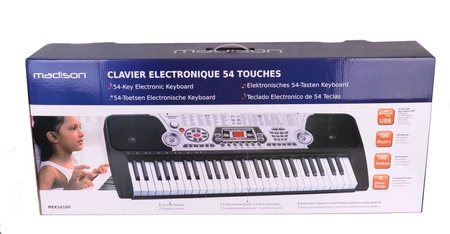 Zestaw: Keyboard MEK54100 Madison 54 klawisze+ statyw