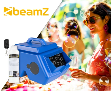 Podwójna wytwornica baniek B1500 Beamz+płyn do baniek 1l