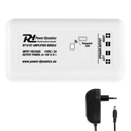 Kompaktowy wzmacniacz stereo 60W BT10 Power Dynamics