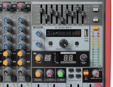 Mikser 12-kanałowy PDM-S1203 Power Dynamics