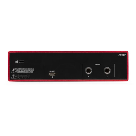 Interfejs audio Power Dynamics PDX22 USB Combi