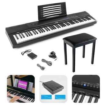 Zestaw: Pianino cyfrowe KB6 Max 88 klawiszy+ ławka