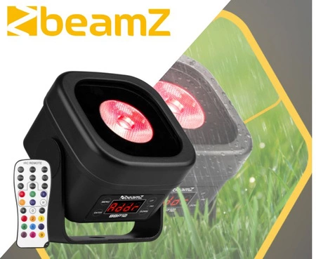 Oświetlacz akumulatorowy BBP12 uplight 12W RGBAL LED IP65 WDMX pilot Beamz