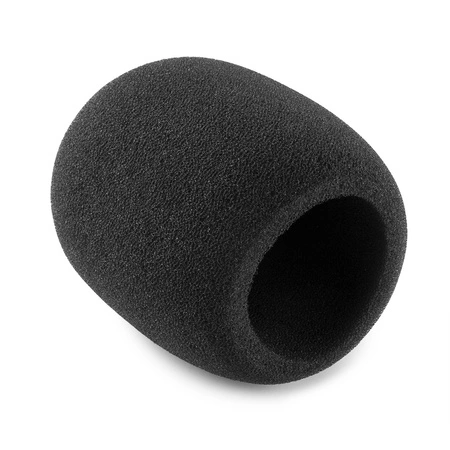 Mikrofon studyjny pojemnościowy CM300B USB Plug & play czarny Vonyx