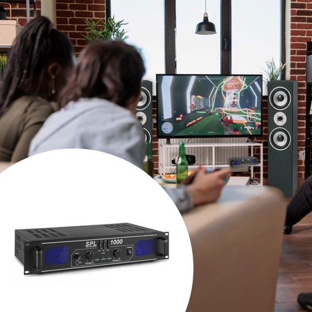 Wzmacniacz 2x500W SPL1000 Skytec