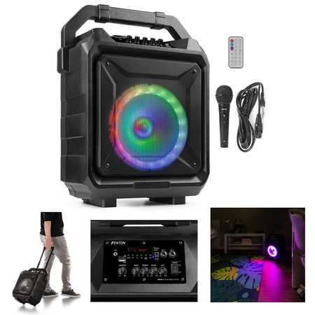 Głośnik bluetooth 8'' MOVE80 LED BT bateria Fenton