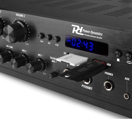 6 strefowy system multi room 12 x 8" NCSS8B z wzmacniaczem bluetooth