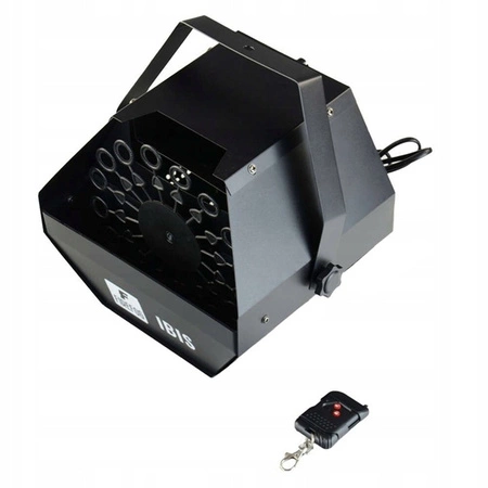 Zestaw: Wytwornica baniek 60W Ibis pilot Firefog czarna + płyn 5L