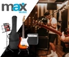 Zestaw: Gitara elektryczna Gigkit Max sunburst+ wzmacniacz +statyw +pulpit na nuty +akcesoria