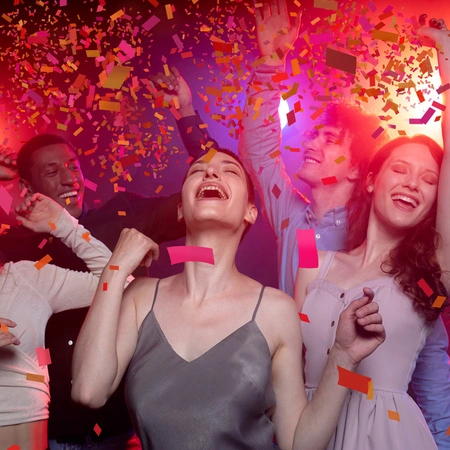 Podwójna elektryczna wyrzutnia konfetti pilot BLAST200 Firefog