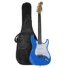 Gitara elektryczna - kompletny zestaw - Golden Guitar STEG-20 Niebieska Stratocaster