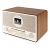 Audizio Lucca stereofoniczne radio DAB z CD, radiem internetowym, BT, MP3 - brązowe