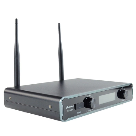 Zestaw mikrofonów bezprzewodowych UHF 2x nagłowny+ 2x krawatowy 2x bodypack+ stacja Audioport SU-740HH