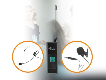 Zestaw mikrofonów bezprzewodowych UHF PD528B 8x bodypack Power Dynamics