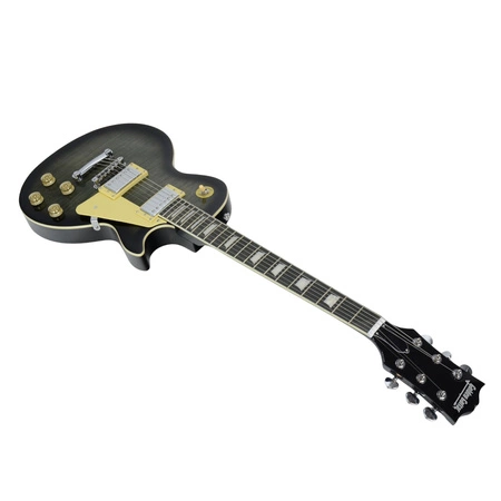 Gitara elektryczna -Golden Guitar GLP-9 Szaro-zielony