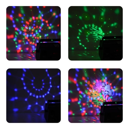 Efekt oświetleniowy Multi Laser Beam astro strobo pilot bezprzewodowy