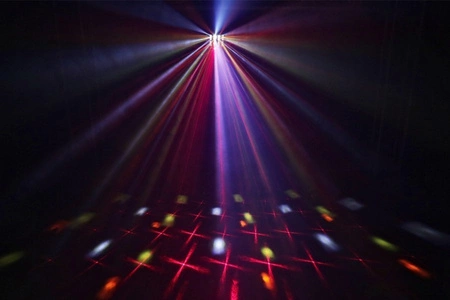 Efekt świetlny LED DERBY z laserem i stroboskopem BeamZ MAGIC2