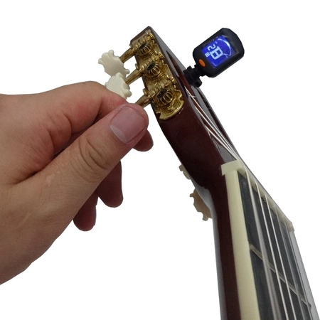 Zestaw: Gitara klasyczna naturalna 4/4 39" Golden Guitar+ pokrowiec tuner struny kostki