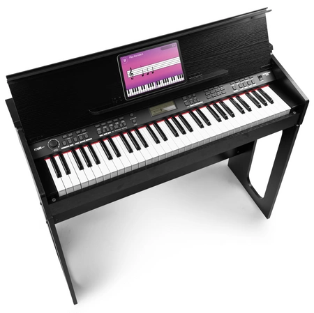 Zestaw: Pianino cyfrowe 61-klawiszowe ze statywem RhapsodyDP61 Max+ ławka