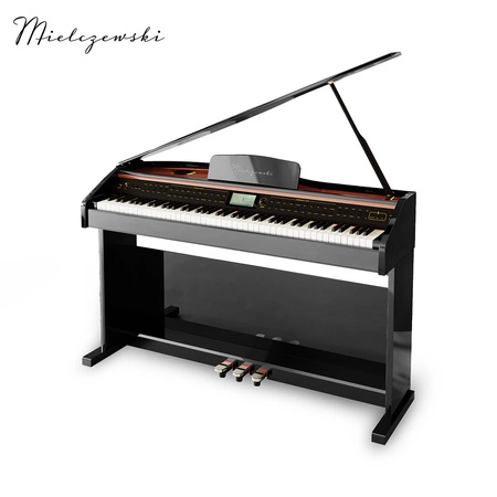 Pianino cyfrowe ważone mechanizm młoteczkowy SONATA czarne połysk