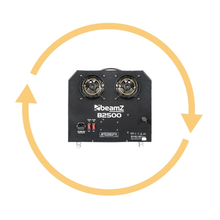 Zestaw: Wytwornica baniek podwójna B2500+ płyn do baniek 1l BeamZ