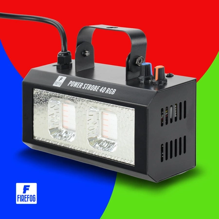 Stroboskop LED POWER STROBE 40 RGB Firefog